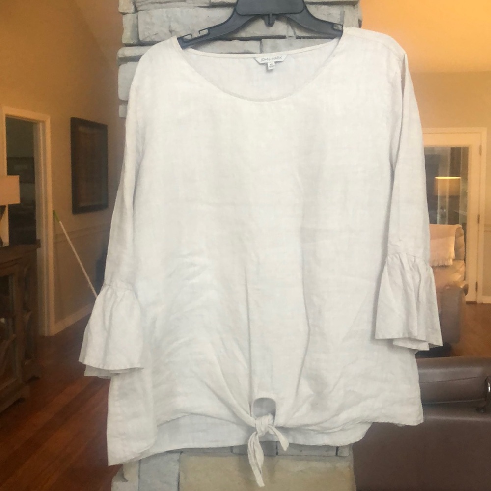 Women’s linen John Mark blouse
